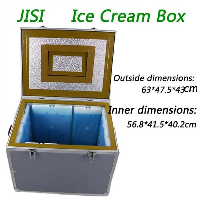 फैक्टरी थोक अछूता आइसक्रीम वाहक कूलर आइस बॉक्स कंटेनर