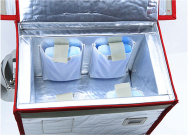 उच्च प्रदर्शन 23.5L चिकित्सा परिवहन के लिए प्रशीतित कूल बॉक्स