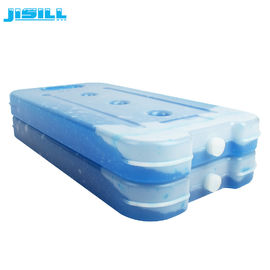 BPA मुक्त पुन: प्रयोज्य हार्ड प्लास्टिक बड़े पीसीएम कूलर आइस पैक 40 * 20 * 4.1 CM