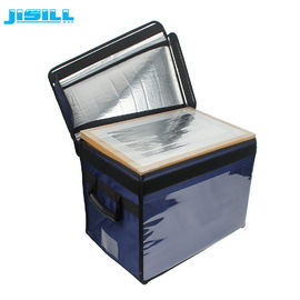 वैक्यूम इन्सुलेशन मोबाइल फ्रीजर बॉक्स, पोर्टेबल कूलर बॉक्स 30 * 30 * 30 सेमी आंतरिक आकार