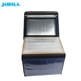 वैक्यूम इन्सुलेशन मोबाइल फ्रीजर बॉक्स, पोर्टेबल कूलर बॉक्स 30 * 30 * 30 सेमी आंतरिक आकार