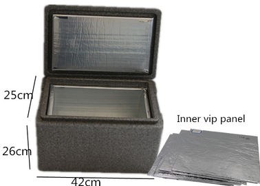 खरीदें पर्यावरण के अनुकूल चिकित्सा कूलर बॉक्स तापमान वैक्सीन कोल्ड स्टोरेज बॉक्स online manufacture