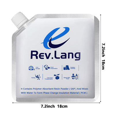 खरीदें कूलर पुन: प्रयोज्य पीसीएम आइस पैक लंबे समय तक चलने वाला फ्रीजर पैक online manufacture