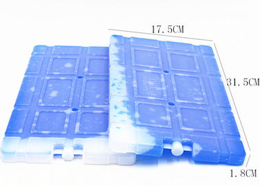 कूलर बॉक्स के लिए गैर विषैले खाद्य ग्रेड Eutectic Cold Plates Gel Polymer Cold Bricks