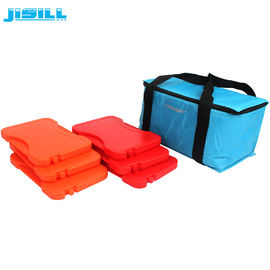 लंच बॉक्स के लिए सुरक्षित सामग्री पीपी प्लास्टिक लाल पुन: प्रयोज्य गर्म ठंडा पैक