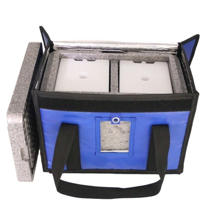 20L ईपीपी सामग्री मेडिकल स्टोरेज इंसुलिन कूलिंग बॉक्स कोल्ड चेन बॉक्स / बैग